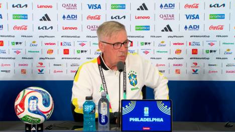 Trainer Carlo Ancelotti betont, dass trotz der schwachen Leistung Brasiliens beim Unentschieden gegen Marokko noch kein Grund zur Panik herrsche. 