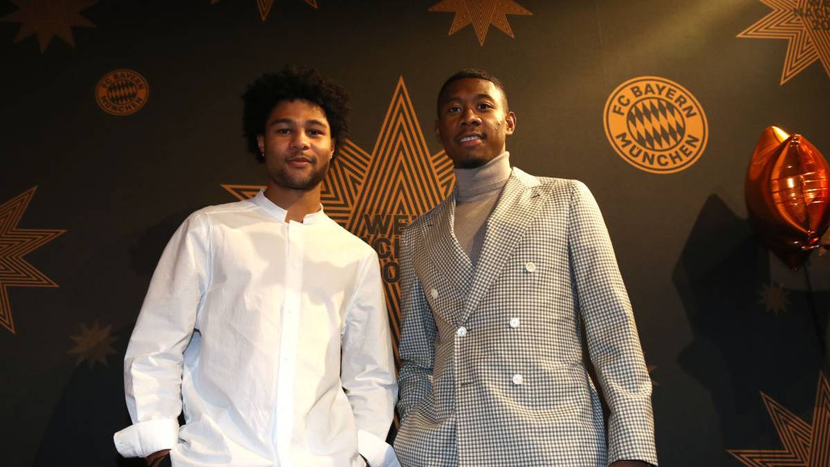 Serge Gnabry und David Alaba zeigen sich ein weiteres Mal als wahre Stil-Ikonen