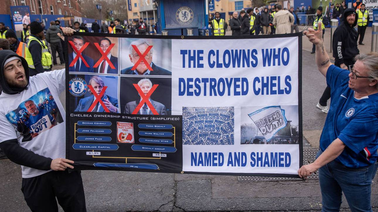 Unter Chelsea-Fans sind ist Eigentümer Boehly nicht sonderlich beliebt