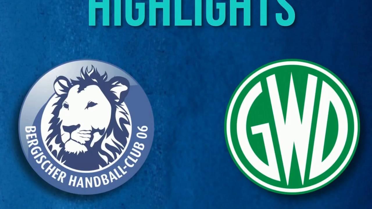 Bergischer HC - GWD Minden | HBL-Highlights im Video