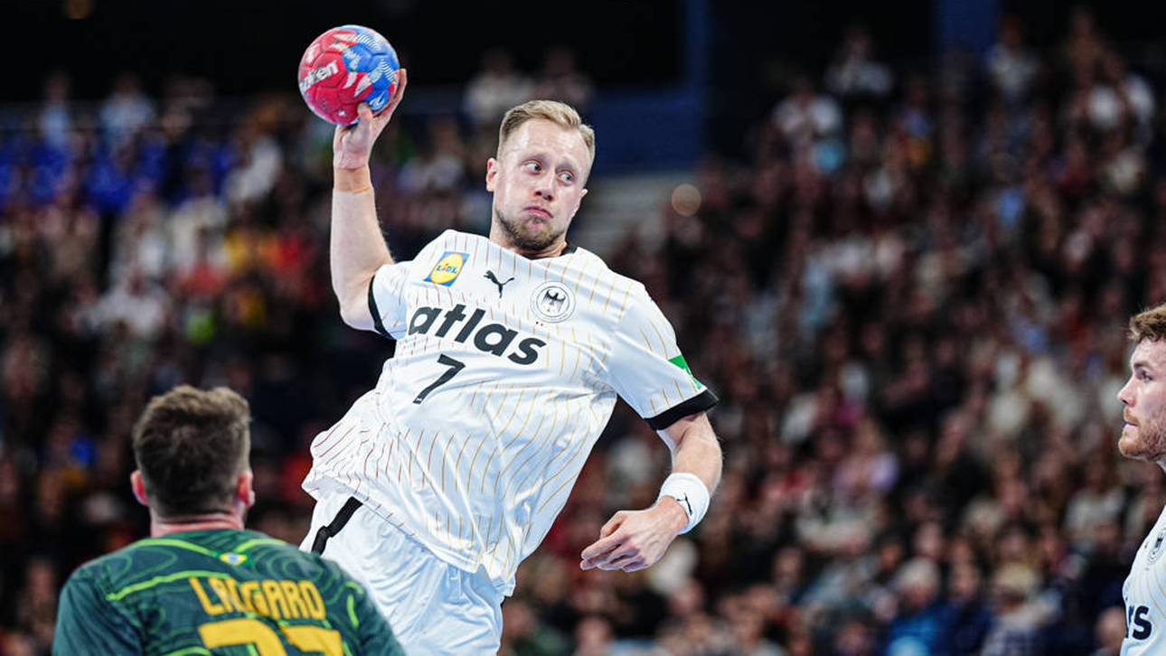 Luca Witzke war gegen Brasilien ein Lichtblick im deutschen Spiel