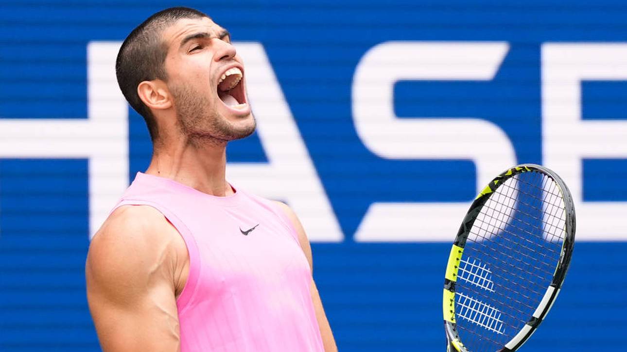 Alcaraz marschiert ins Halbfinale