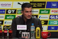 Der BVB steht vor dem Borussen-Duell gegen Gladbach. Yan Couto fehlt weiterhin. Auf der Pressekonferenz spricht Trainer Nuri Sahin jetzt über seine Erwartungen an den Brasilianer.