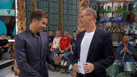 Oliver Bierhoff lernte seine Frau bei SPORT1 kennen - damals noch DSF. Im STAHLWERK Doppelpass wird ein Ausschnitt des Kennenlernens der beiden gezeigt. 