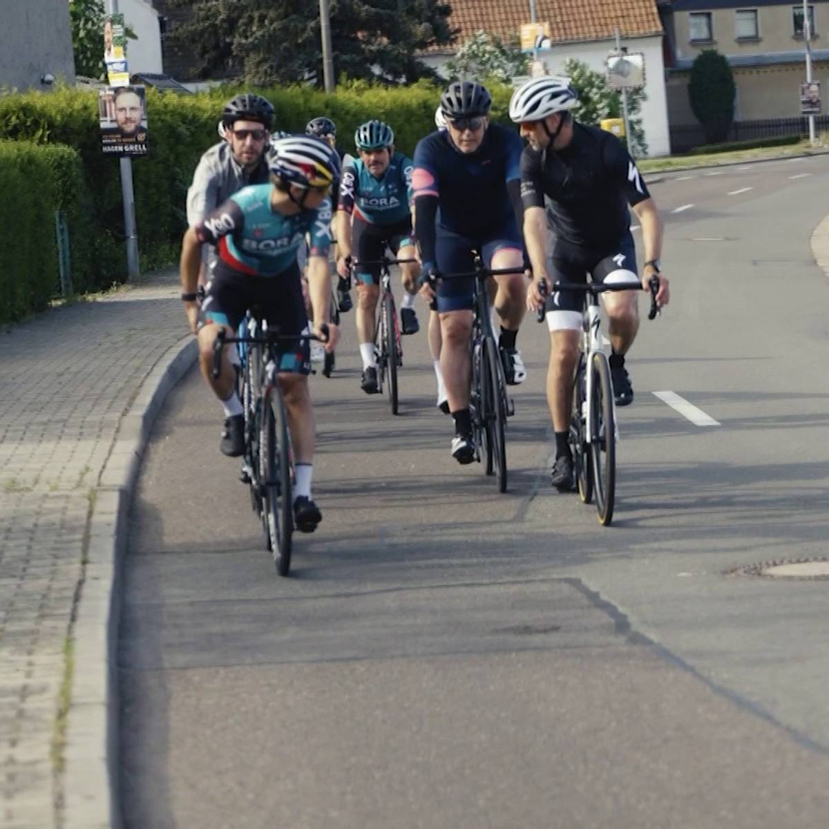 180 Kilometer: Mintzlaff kam mit dem Fahrrad nach Berlin