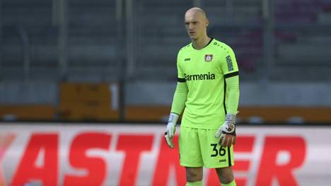 Niklas Lomb wird heute gegen Freiburg nicht im Tor sein