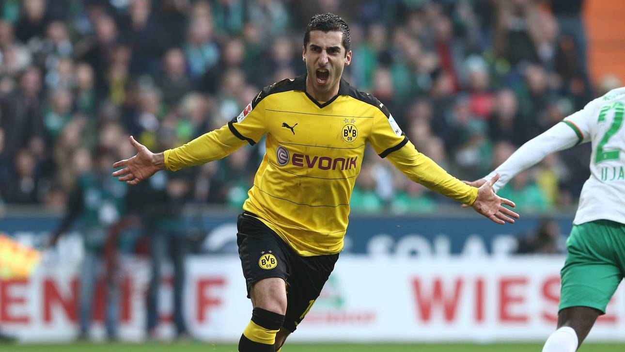 Mkhitaryan kontert Wurfattacke mit Gala