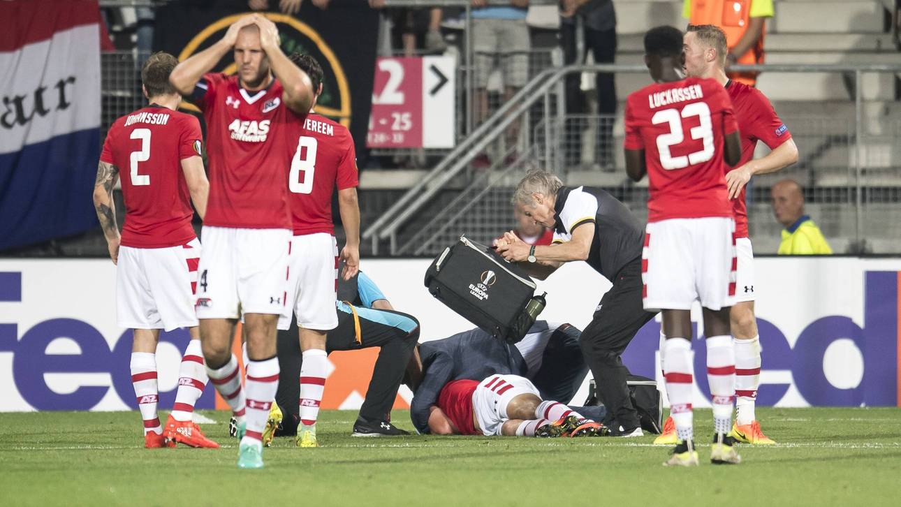 Alkmaar-Schock: Profi bewusstlos