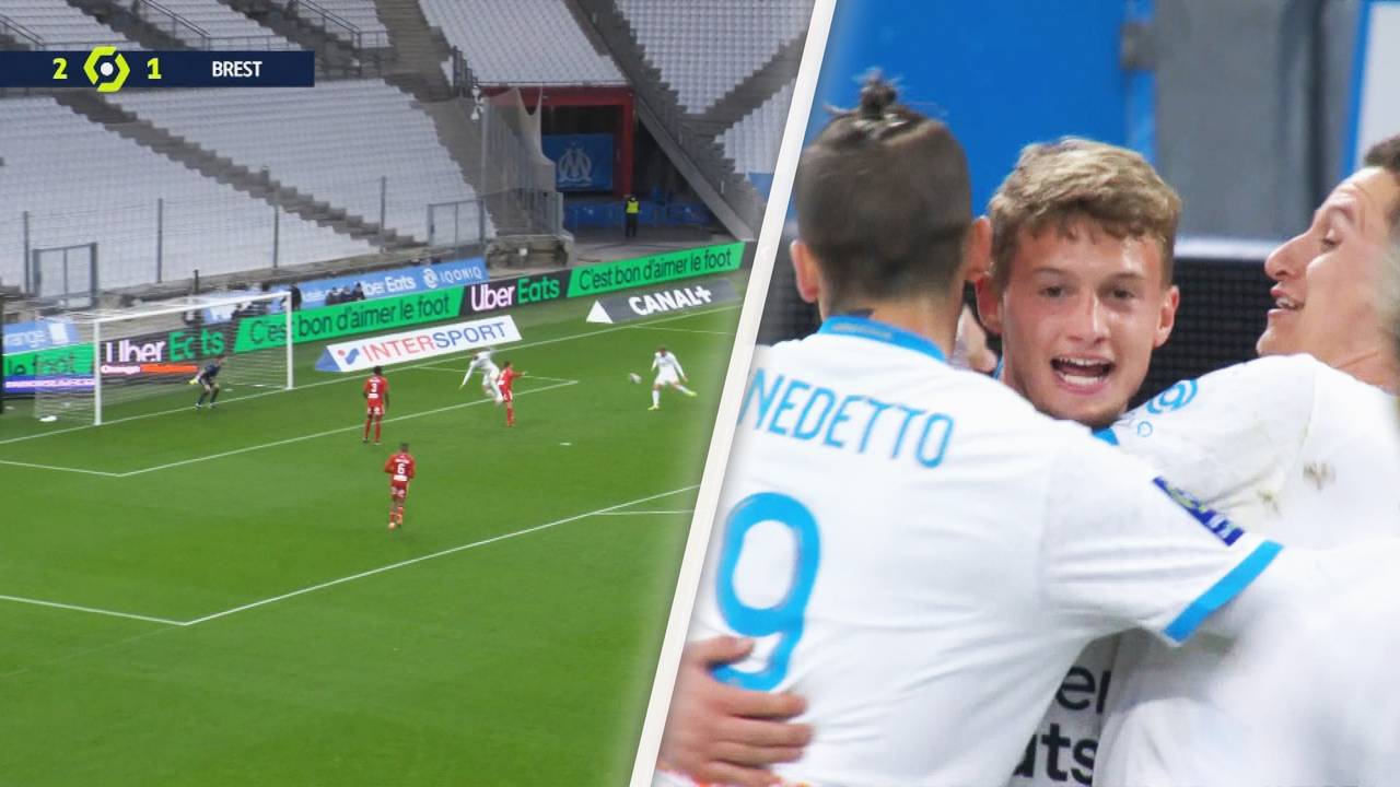 Olympique Marseille - Stade Brest (3:1) Tor und Highlights im Video | Ligue 1