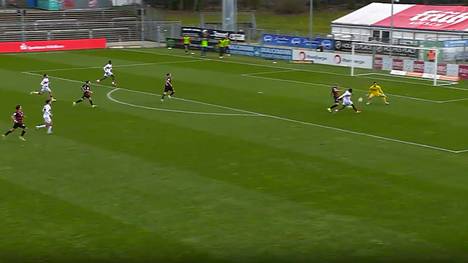 Die Highlights der Partie FC Viktoria Köln - VfB Stuttgart II aus der 3. Liga im Video.