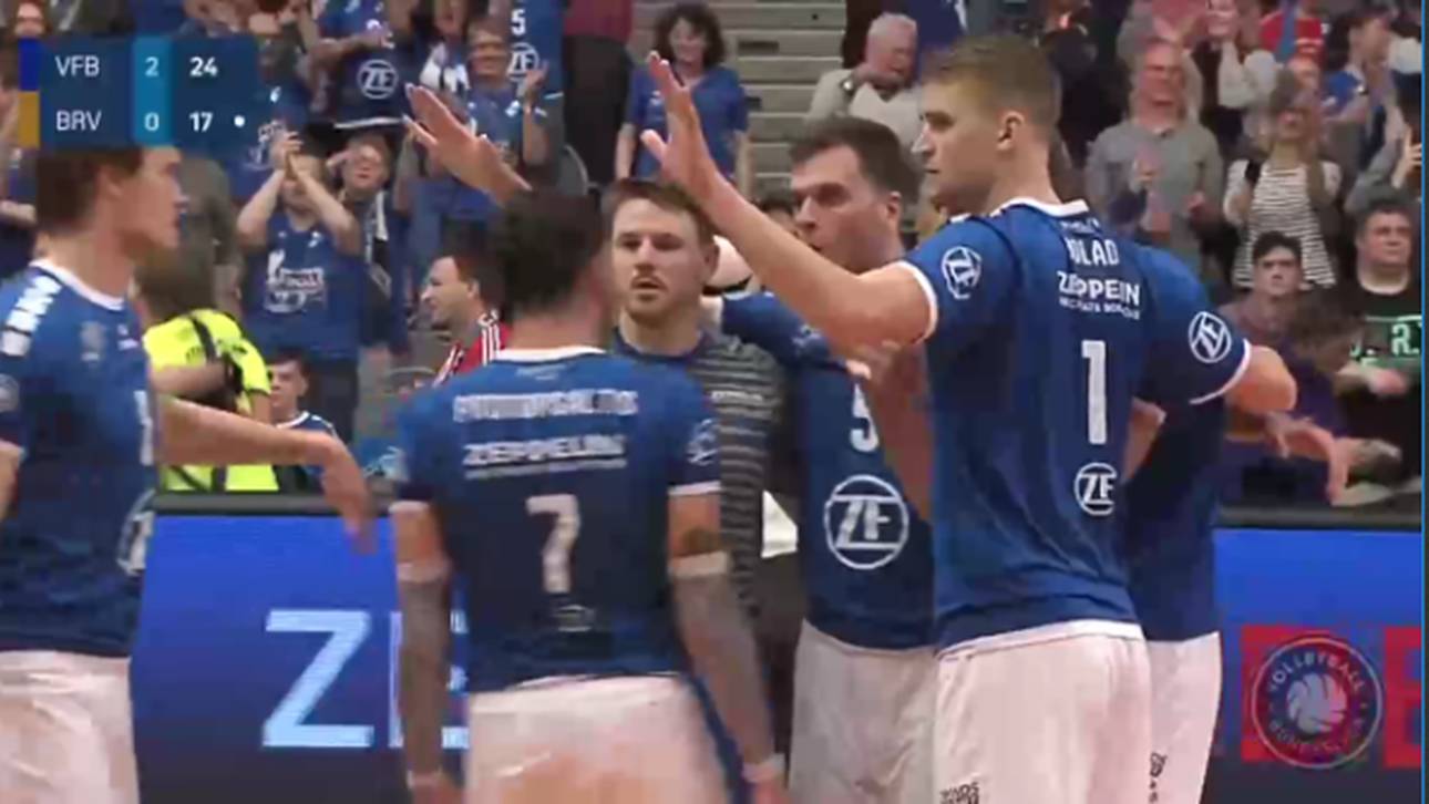 Friedrichshafen überrollt Berlin