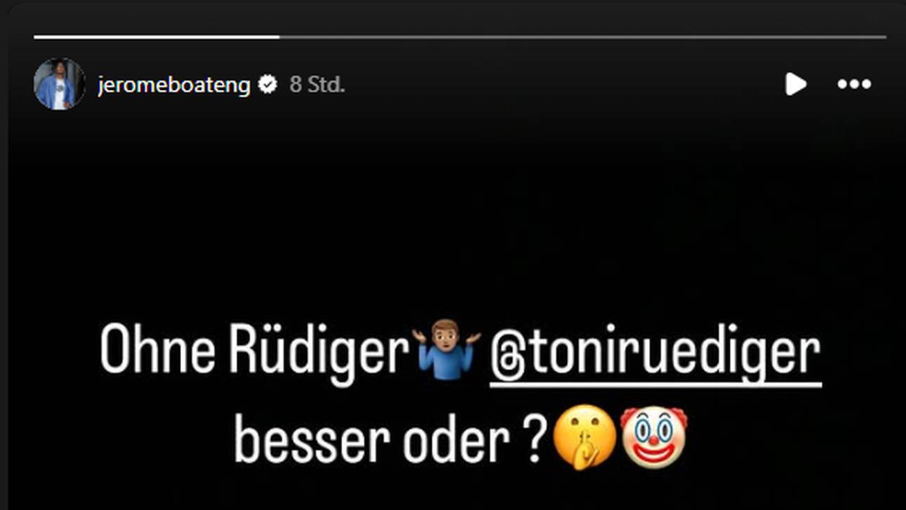 Jérôme Boateng stellt sich hinter Antonio Rüdiger