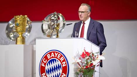 Karl-Heinz Rummenigge auf der JHV des FC Bayern
