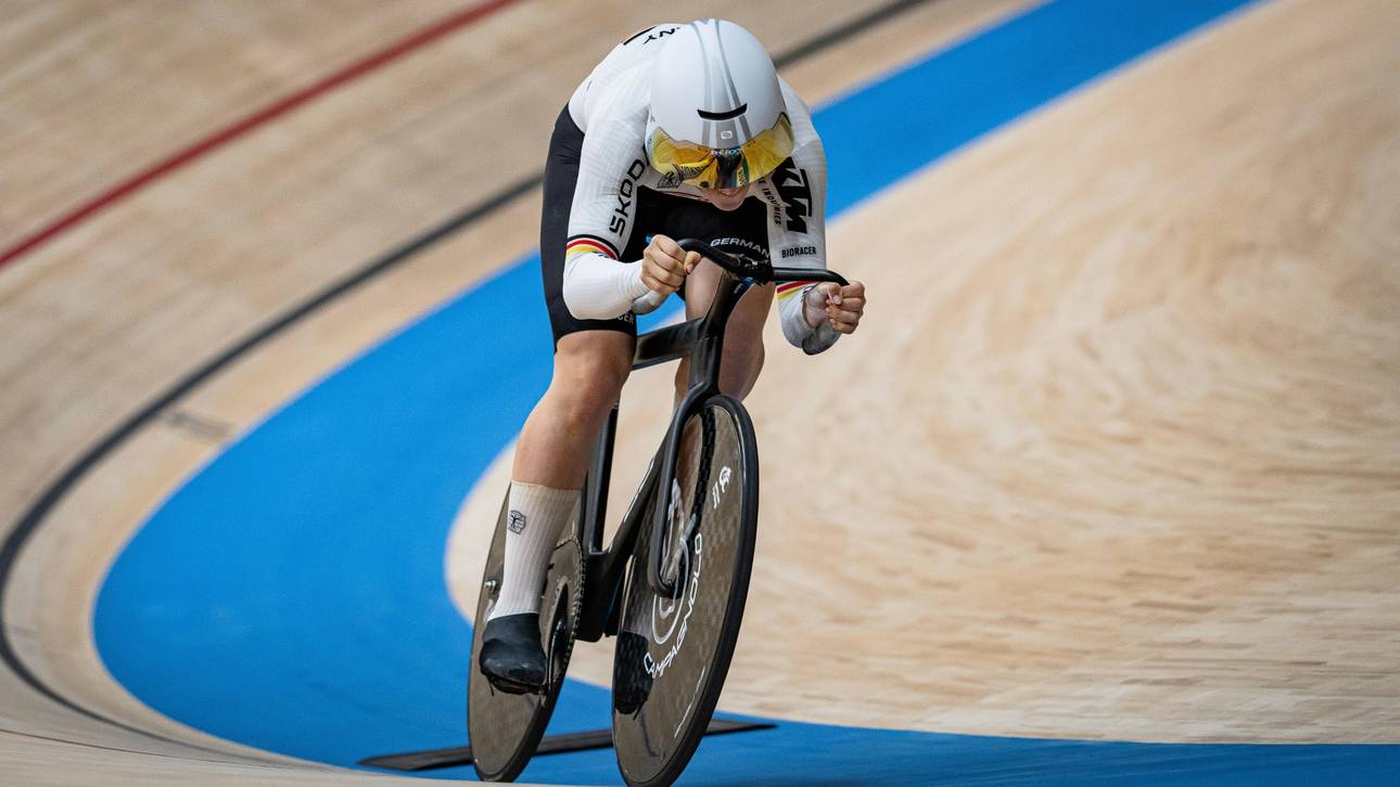 Bahnrad-WM: Friedrich und Grabosch sprinten an Medaille vorbei