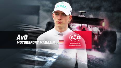 David Schumacher ist zu Gast im AvD Motorsport Magazin