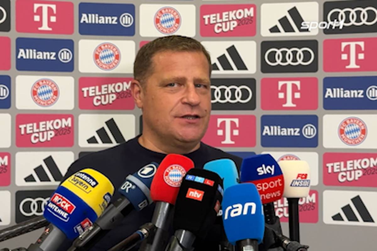 Beim 4:0 gegen Tottenham ist Lennart Karl einer der überragenden Youngster beim FC Bayern. Sportvorstand Max Eberl verteilt viel Lob und gibt positive Signale bezüglich einer Vertragsverlängerung. Auch von Routinier Konrad Laimer gibt es warme Worte.