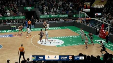 Die BBL-Highlights der Partie VET-CONCEPT Gladiators Trier - ratiopharm ulm im Video.