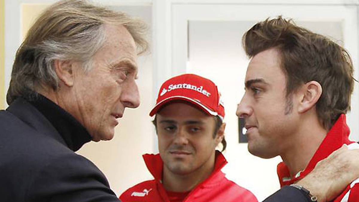 Daran änderte auch die Verpflichtung von Fernando Alonso nichts, der auch auf Wunsch von Montezemolo seit 2010 für Ferrari fährt
                  
                  