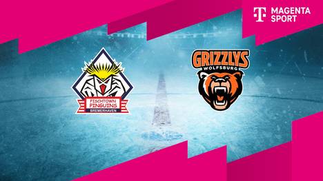 Pinguins Bremerhaven - Grizzlys Wolfsburg: Tore und Highlights | PENNY DEL
