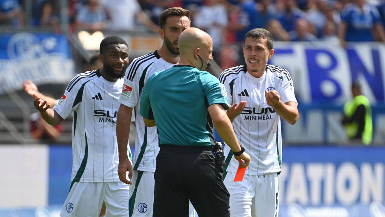 Schalke-Zoff: Schiri gibt Fehler zu!