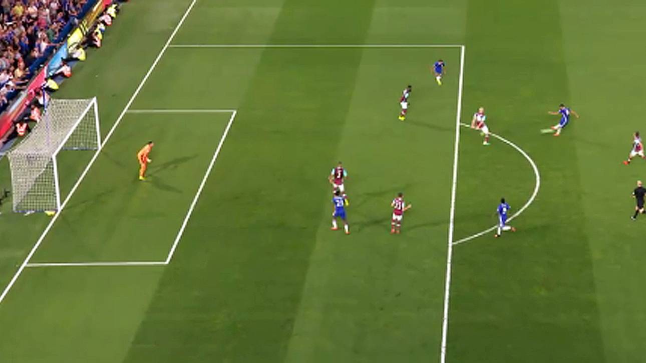 Im Video: Costa rettet Chelsea