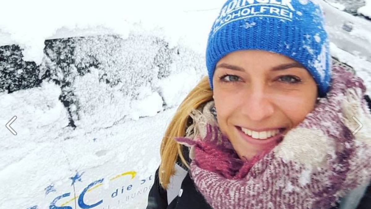 Libera Lenka Dürr verbreitet auch trotz frostiger Temperaturen Zuversicht