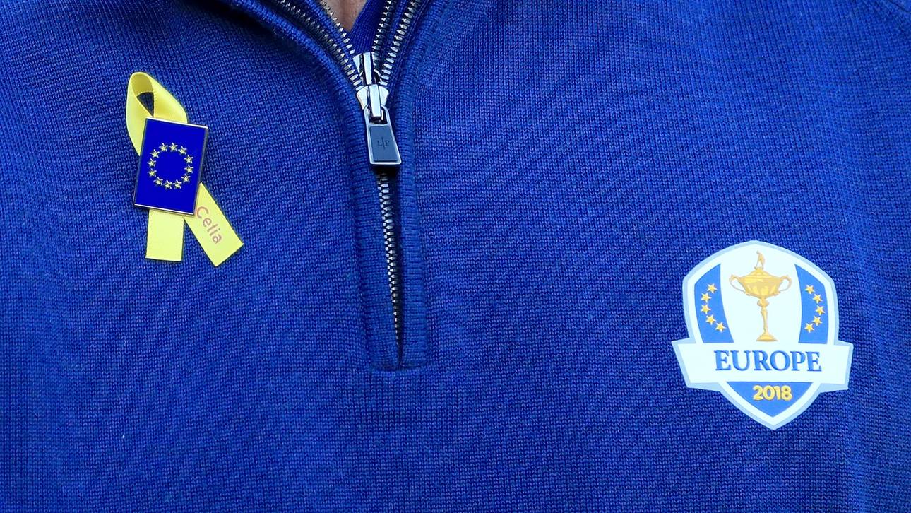 Europas Golfer gedenken Barquin