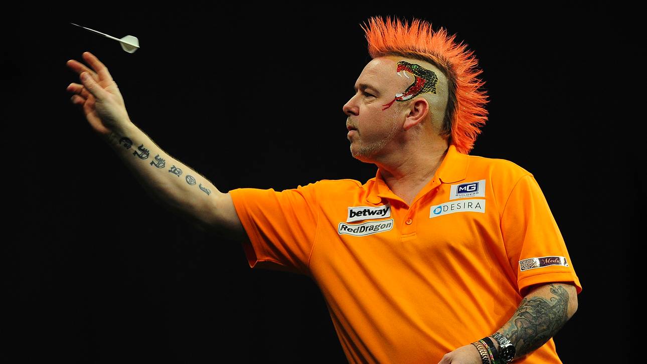 Wright im Finale gegen van Gerwen