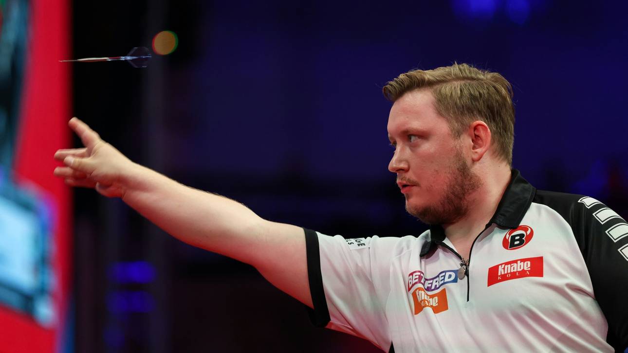 Darts-EM: Schindler und Littler weiter, Springer raus