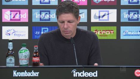 Eintracht Frankfurt muss nach der Niederlage gegen den SC Freiburg einen Dämpfer um die internationalen Plätze hinnehmen. Oliver Glasner spricht über die Europa-Ambitionen. 