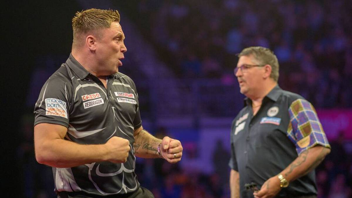 Der Eklat zweier Darts-Stars