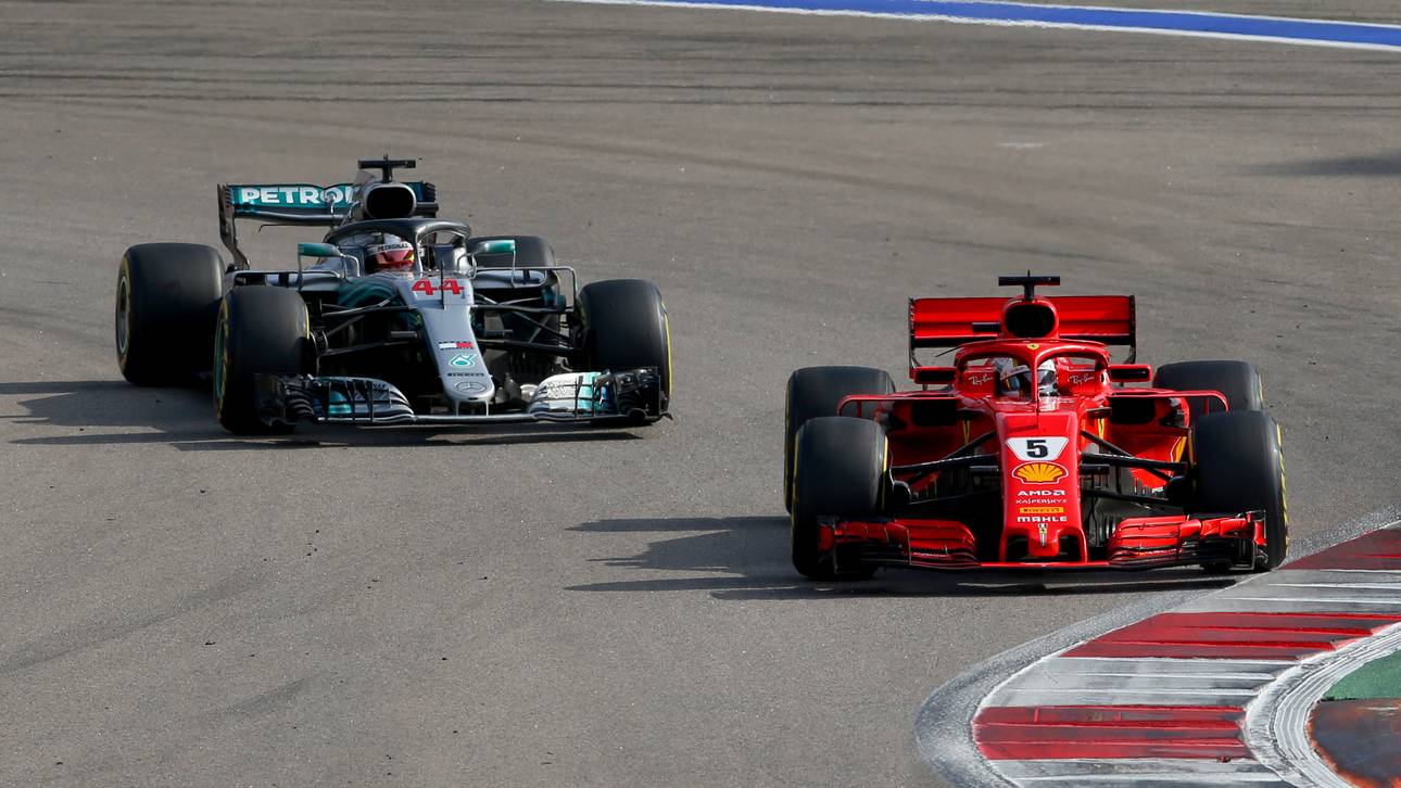 Vettel schneller als Hamilton