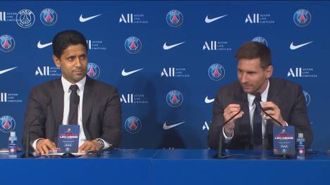 Lionel Messi wird offiziell bei Paris Saint-Germain vorgestellt. Der Argentinier kann es kaum erwarten, bei seinem neuen Klub loszulegen.