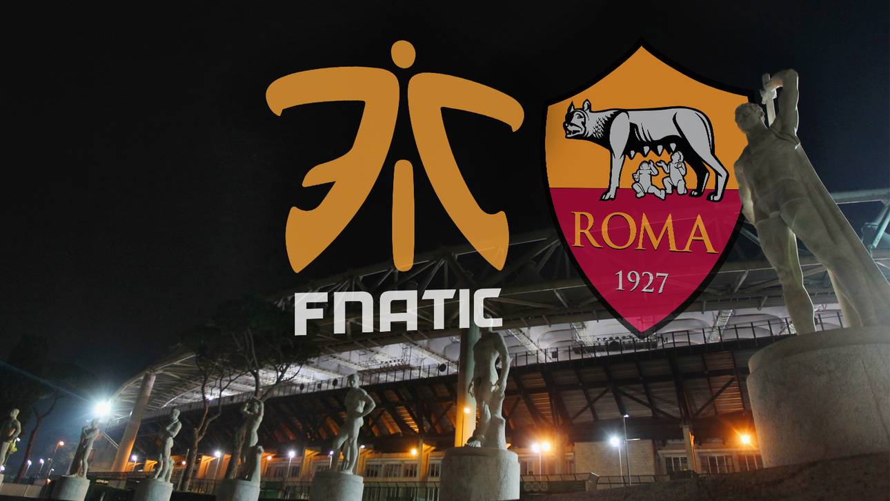AS Rom und Fnatic mit FIFA-Team