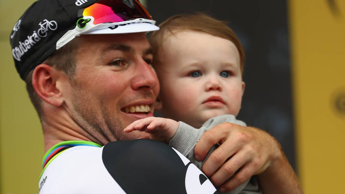 Dafür gibt es für den Briten Streicheleinheiten von seinem Sohn Frey David