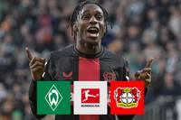 Bayer Leverkusen verteidigt die Spitze in der Bundesliga. Ein Eigentor bringt die Werkself in Bremen früh auf die Siegerstraße.