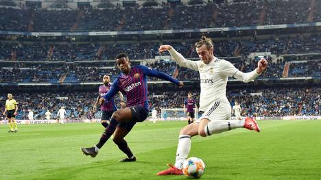 Real Madrid v FC Barcelona - Copa del Rey Semi Final: Second Leg: Gareth Bale