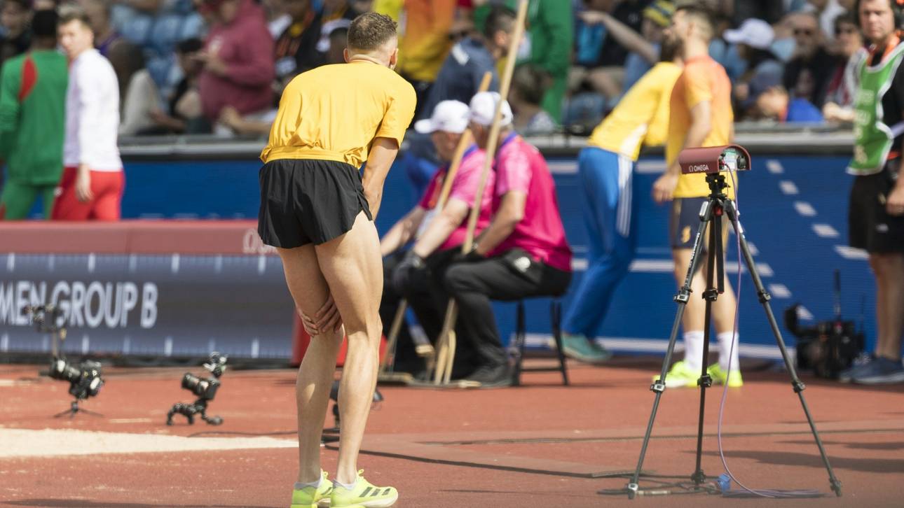 Leichtathletik-EM: Weitspringer Batz beim Einspringen verletzt