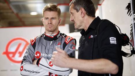 Nico Hülkenberg und Haas-Teamchef Günther Steiner waren mit den Strafen nicht einverstanden