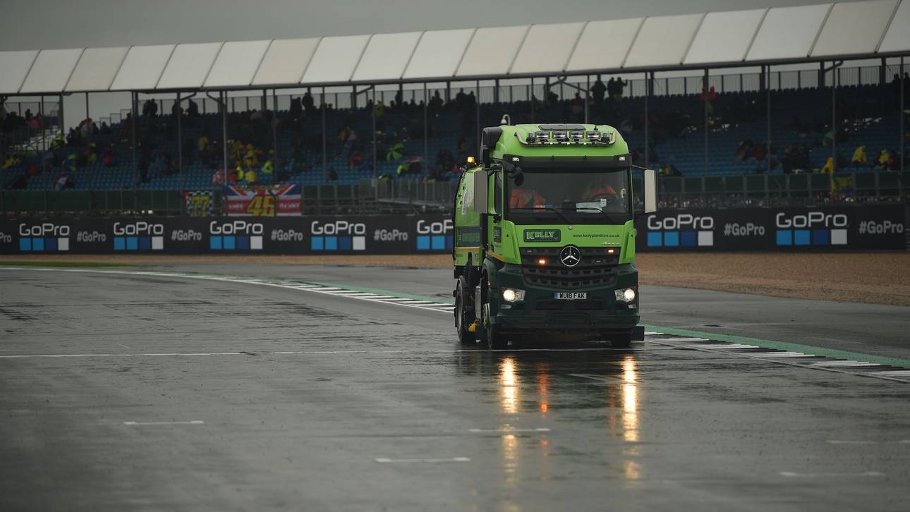 Regenchaos: MotoGP-Start abgesagt