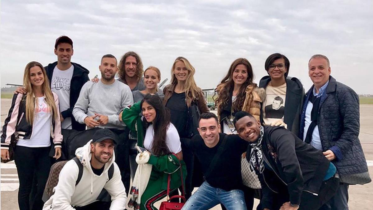 Lionel Messi heiratet seine Freundin Antonella Roccuzzo. Und so wie es scheint, wird die Hochzeitsfeier ein Treffen der Legenden. Carles Puyol, Xavi, Samuel Eto'o und Cesc Fabregas sind bereits in Argentinien angekommen