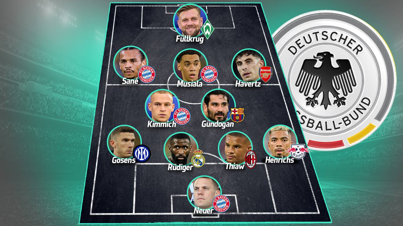 Erste Wahl beim Bundestrainer? In dieser DFB-Formation ist kein Dortmunder dabei