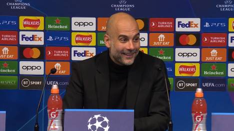 Pep Guardiola und Manchester City verpassen dem FC Bayern eine deutliche 3:0-Packung. Trotzdem erklärt der Spanier, dass ihn die Partie emotional sehr beansprucht hat.