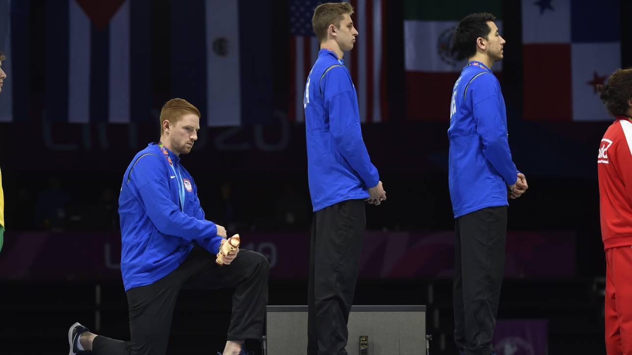 US-Athleten drohen Sanktionen