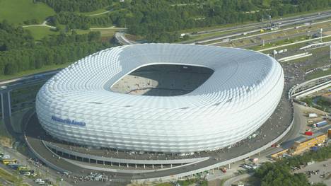 Birds Eye View Allianz Arena