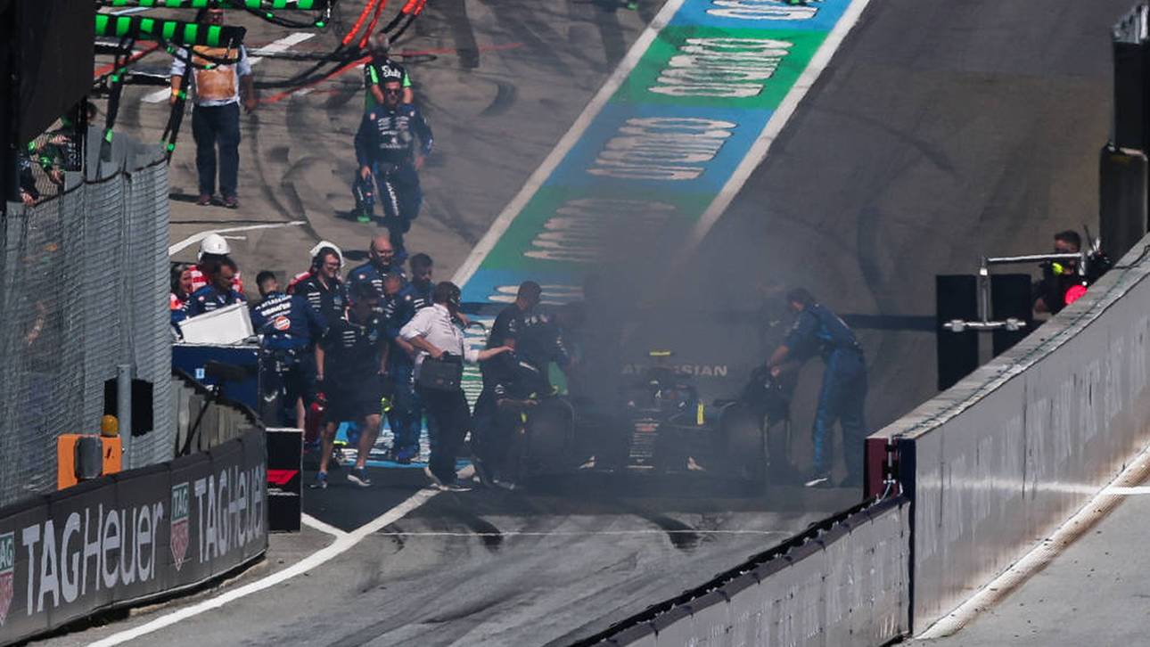 Feuer! Schrecksekunde in der Formel 1