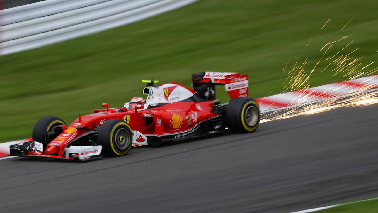 Räikkönen wird nach hinten versetzt