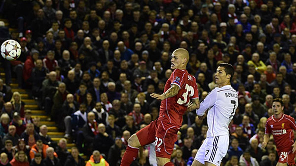 An der Anfield Road kommt es zum Traditionsduell zwischen dem FC Liverpool und Real Madrid - mit eindeutigem Ausgang. Cristiano Ronaldo netzt nach 23 Minuten zur Führung für die Gäste ein
