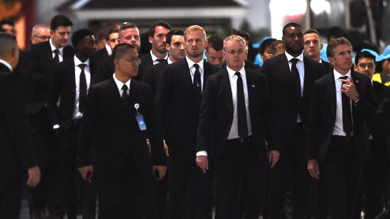 Leicester-Profis trauern in Thailand