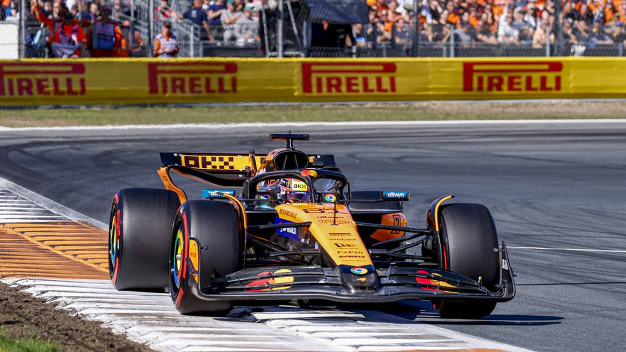 Oscar Piastri holte die Pole in Zandvoort